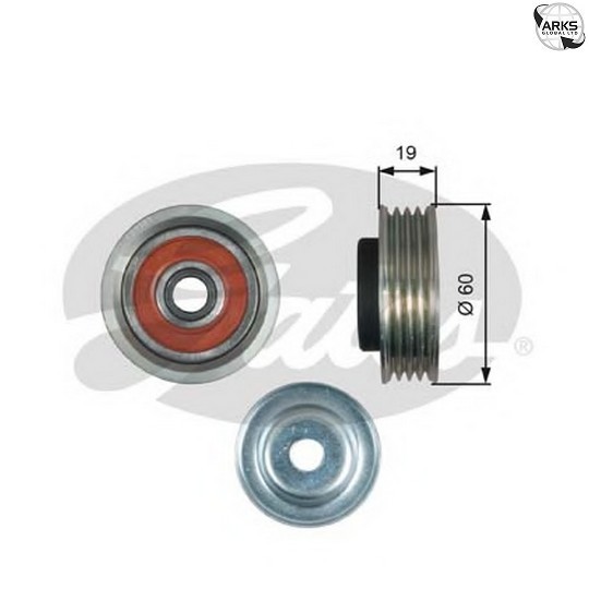 Aux Belt Tensioner fits SUZUKI JIMNY SN413 1.3 1998 on Drive V-Ribbed Gates New - Image 28