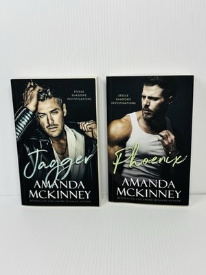 Amanda McKinney, Jagger & Phoenix, Steele Shadows Investigations PB lot of 2