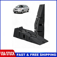 2 Pack Car Service Ramps Portable Low Profile Vehicle Auto Ramps For Oil Change