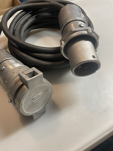 Eaton Crouse-Hinds APJ6485, APR6465 Juego de cables de enchufes de ártita 60 amperios 25’ 10/4 SOOW - Imagen 5 de 8