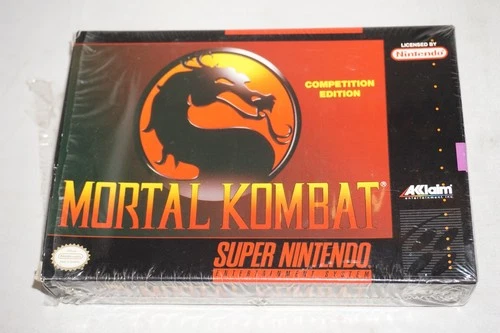 Mortal Kombat 1 (Super Nintendo SNES) Complete in Box CIB