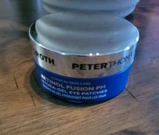 Peter Thomas Roth Retinol Fusion PM Hydra Gel Eye Patches (60) New