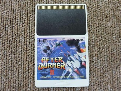 NEC PC Engine After Burner II Game Boxed Compatible with TurboGrafx-16 Japan