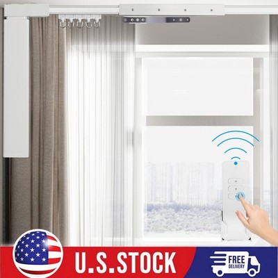 3.2m Motorized Curtain Track Rail 10.5ft Smart Home Wifi Remote Control