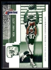 2001 Fleer Game Time Extra Laveranues Coles New York Jets #46