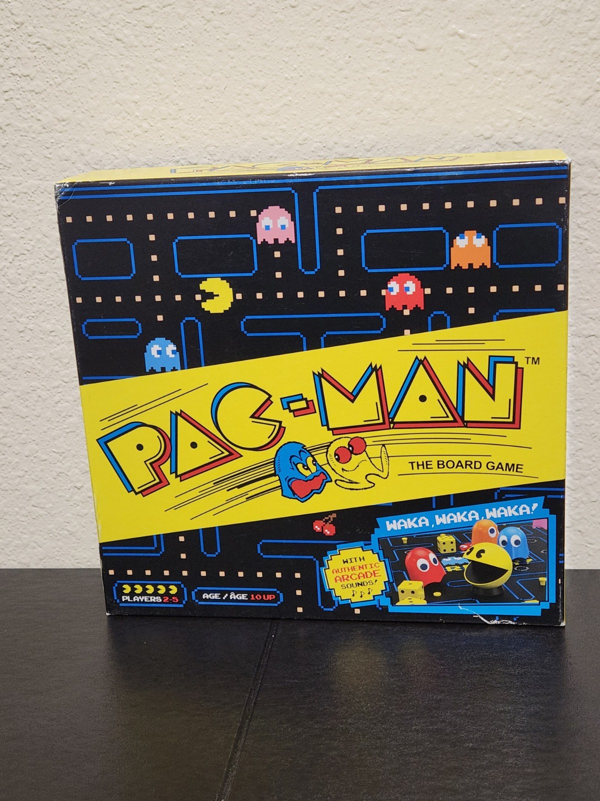 PAC-MAN (Pacman) The Board Game Buffalo Games Complete, Tested Makes Arcade Waka
