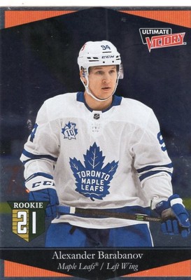 Alexander Baraban 2020-21 UD Extended Series - Ultimate Victory Rookie #UV-23...