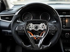 Real Carbon Fiber Sport Steering Wheelfor Toyota Corolla Rav4 2018with Buttons