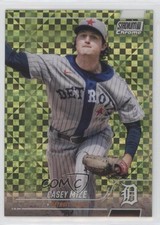 2022 Topps Stadium Club Chrome X-Fractor Casey Mize #134 qf6