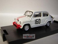 1:43 Brumm Fiat Abarth 850 Tc Pieve Santo Falorni 1966 R306 Diecast Modellbau