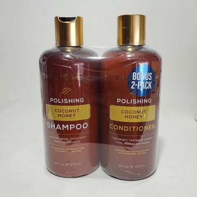 Pierre s Apothecary Polishing  Coconut & Honey Shampoo + Conditioner 16 fl oz