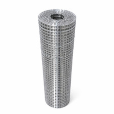 304 Stainless Steel Welded Wire Mesh Screen 1/4" Mesh 23.5" X 10'