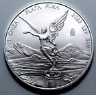2023 1 Oz Onza Ley 999 SILVER MEXICO Libertad Plata Pura Coin Round UNC