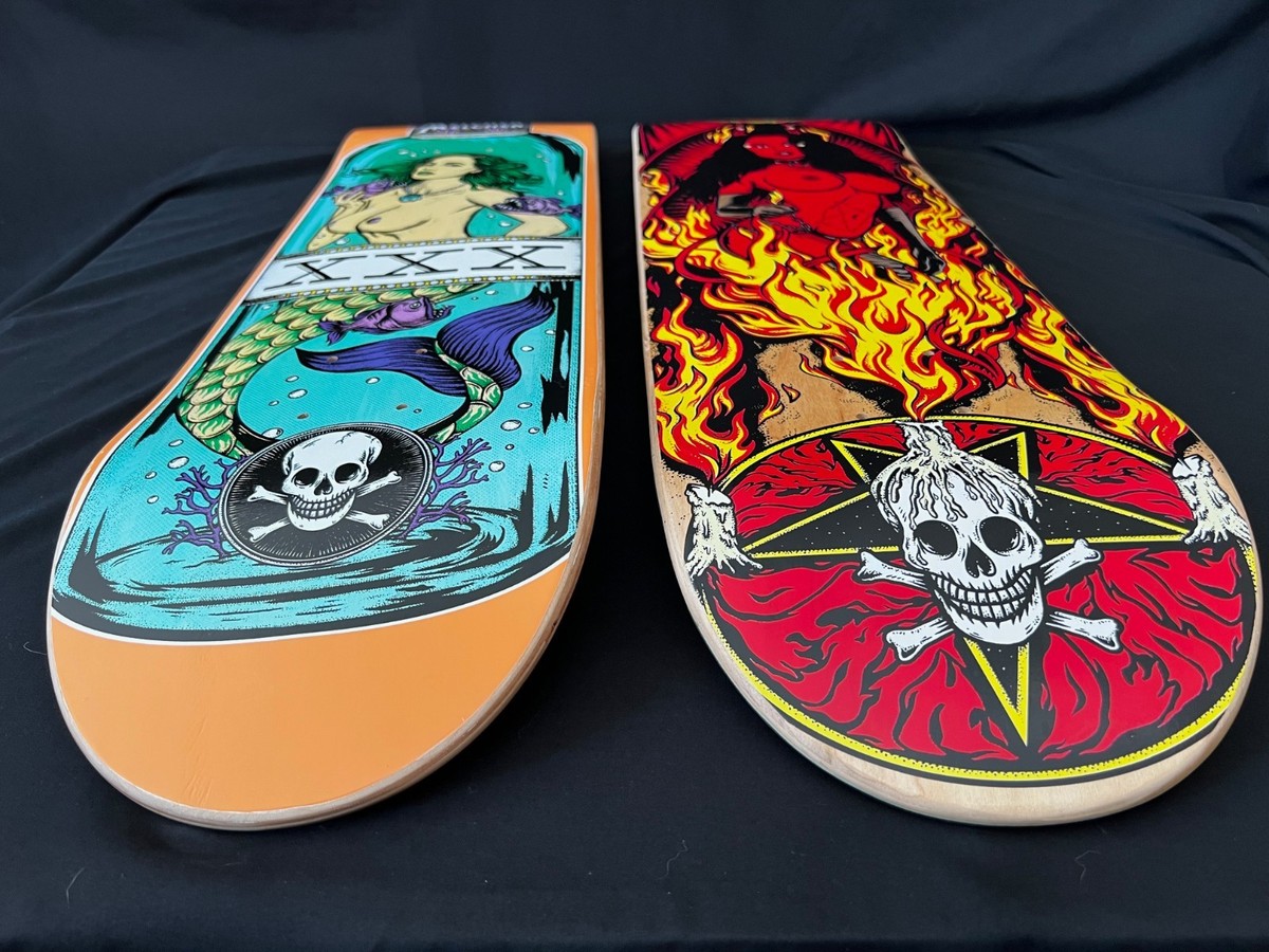 ネクメイド　デッキパーツ　３コン 封拳のキョシー　冥骸デッドルーラー　歌憐美女 2 Death Skateboards - Patrick Melcher & Benson Red Devil Woman Pro