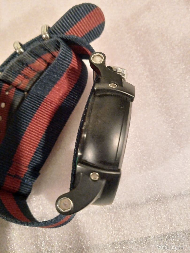 CT Scuderia Swiss Quartz Watch Stainless Steel NATO Strap Used 