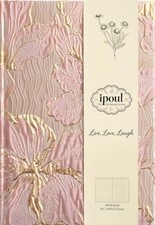 Floral Journal for women, Hardcover Notebook, A5, 6x8, Ruled Pages, Lily Pink