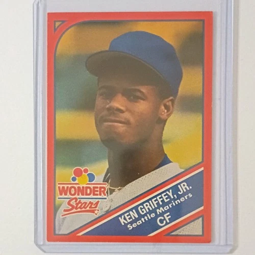 Very Rare 1990 Wonder Stars, 2nd Yr Ken Griffey, Jr. #18 of 20 card vintage