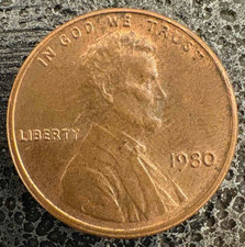 1980 No Mint Mark Multi Errored Collar Rim DDO/DDR