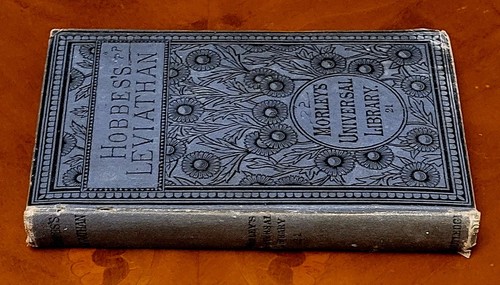Leviathan von T.Hobbes, Morley's Universal Library, 1887, 320 Seiten, guter Zustand - Bild 2 von 5