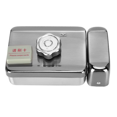 Stainless Steel Electric Door Lock ID Card Lock Access Control System With Re CB