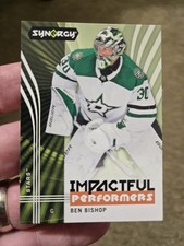 Dallas Stars 2019-20 Upper Deck Synergy Ben Bishop Impactful Performers #IP-12