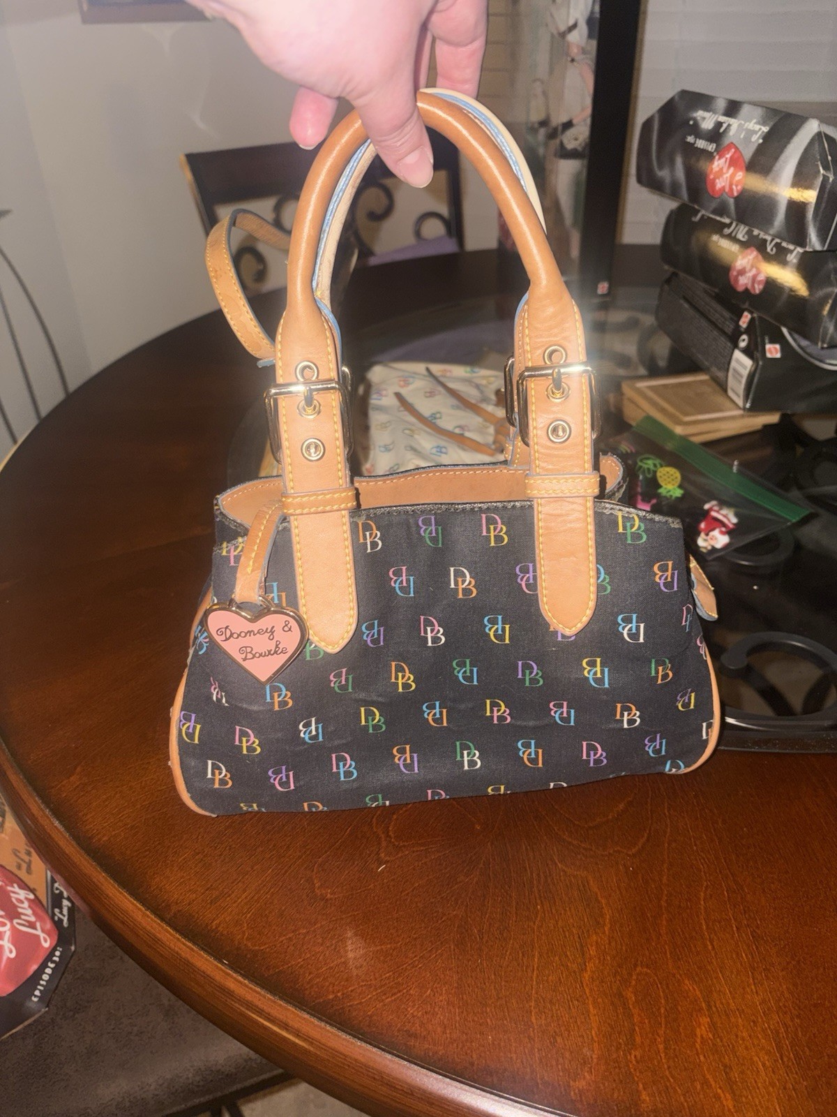 Vintage Y2k Dooney & Bourke IT Bag From The Iconic IT Collection