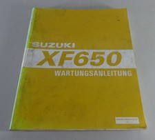 Workshop Manual / Maintenance Instructions Suzuki XF 650 Freewind Stand 09/1995