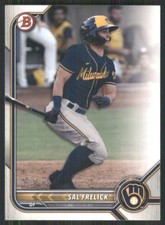 2022 Bowman Prospects #BP-149 Sal Frelick Milwaukee Brewers 48789