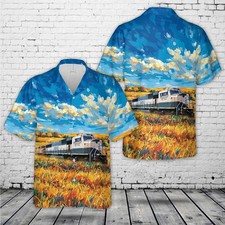 Burlington Northern Santa Fe 6141ES44AC Hawaiian Shirt