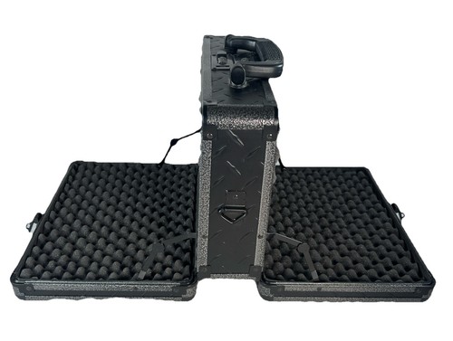 Caja combinada de pistola de doble cara Strongbox 12,5”x 9”x 6,5” estuche rígido aislado - Imagen 3 de 16