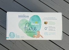 Pampers Pure Protection Super Pack - Size 1 - 82 Diapers