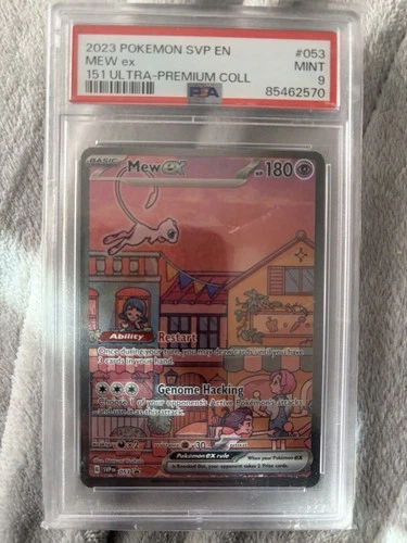 Pokémon Scarlet & Violet 151 Ultra-Premium Collection MEW ex #053 PSA 9 Mewtwo
