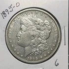 1895-O MORGAN SILVER DOLLAR, XF DETAILS