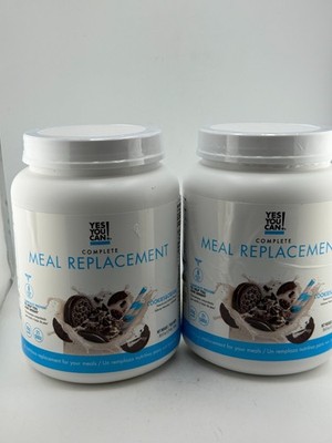 LOT OF 2 Yes You Can Meal Replacement Shake Cookies & Cream  8/2027