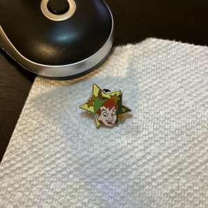 Disney Parks Hidden Mickey Peter Pan Trading Pin