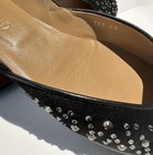 New VALENTINO Satin/Silk Jeweled Leather Shoes Ballet Flats Loafers Slippers Bag — photo 6