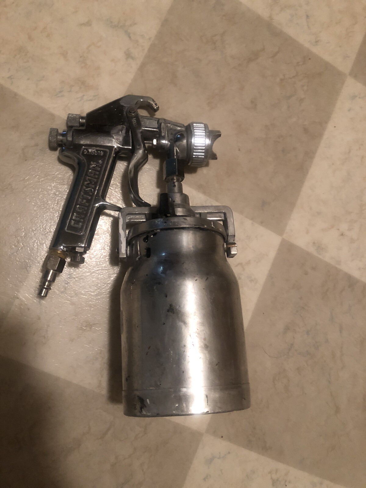 Craftsman 9.15519 HVLP Paint Spray Gun High Volume Low Pressure eBay