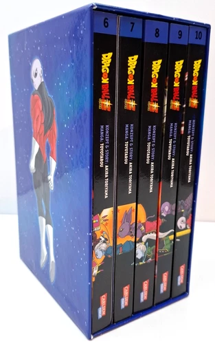 Dragon Ball Z Super - Tomos 6-10 En Estuche De Cartón - Carlsen Manga - Toriyama