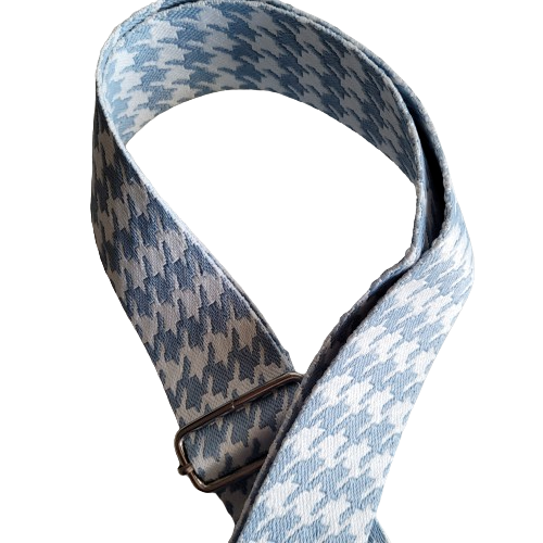 Correa Bandolera Ajustable Ancha Azul Repuesto para Bolso Cartera Guitarra 2" - Imagen 2 de 20