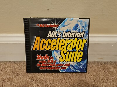 AOL's Internet Accelerator Suite Exclusive (PC, 1997, America Online)