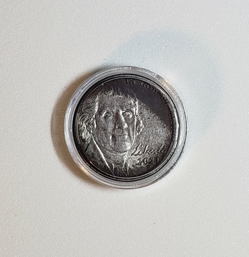 2021 P Jefferson Nickel Error - Bild 4 von 7