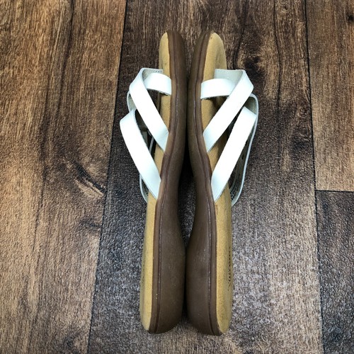 GH BASS SUNJUN SHARON STRAPPY FLIPFLOP SANDALS WHITE WOMEN's 7.5 M Worn Once - Bild 7 von 9