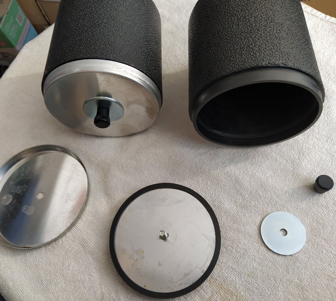 2x3 lb Drum Rotary Rock Tumbler Lot of 2 Replacement Barrels NEW eBay