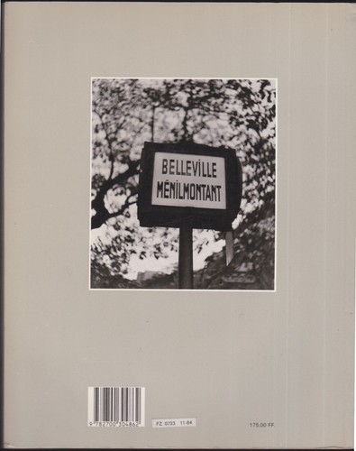 Willy RONIS. Belleville-Ménilmontant. Arthaud, 1984. Envoi signé. - Foto 2 di 3