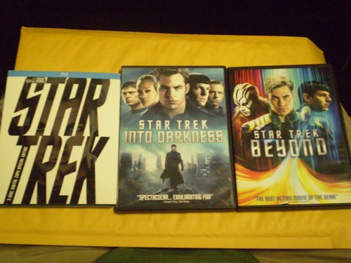 J.J. Abrams Star Trek Blu-Ray/DVD Lot 