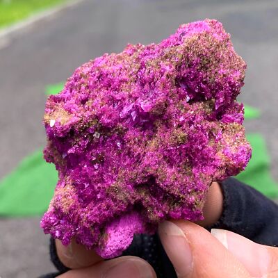 54G Natural Rough Red Corundum and Phlogo Pit Mineral Spirits Ruby