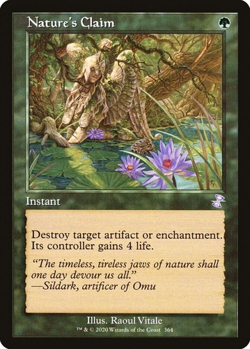 Mtg Final Fantasy Search for the Frozen Esper - Nature's Claim | eBay