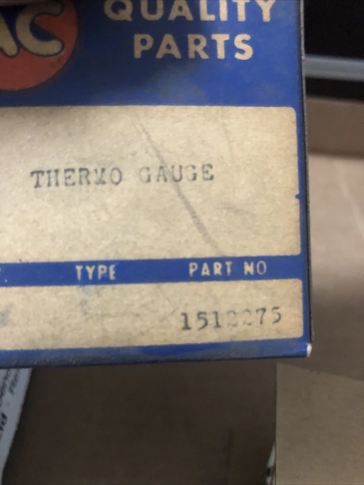 Oldsmobile 88 1951 medidor de temperatura del agua en caja nos 1512275 Foto 4 de 4