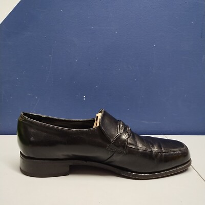 Florsheim Dress Shoes Mens 11 Black Leather Upper Wingtip  display picture 2