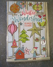 BENDON Adult Advanced Coloring Book - Winter Wonderland Christmas Gift BRAND NEW